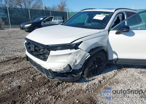 2025 Honda Cr-V Hybrid Sport-L from USA, damaged, VIN 7FARS6H8XSE072007